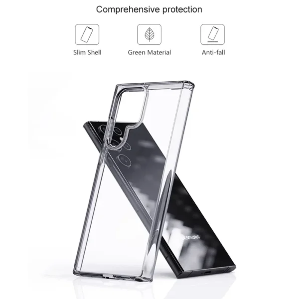 Samsung S23 Ultra Clear Case Cover - Image 4