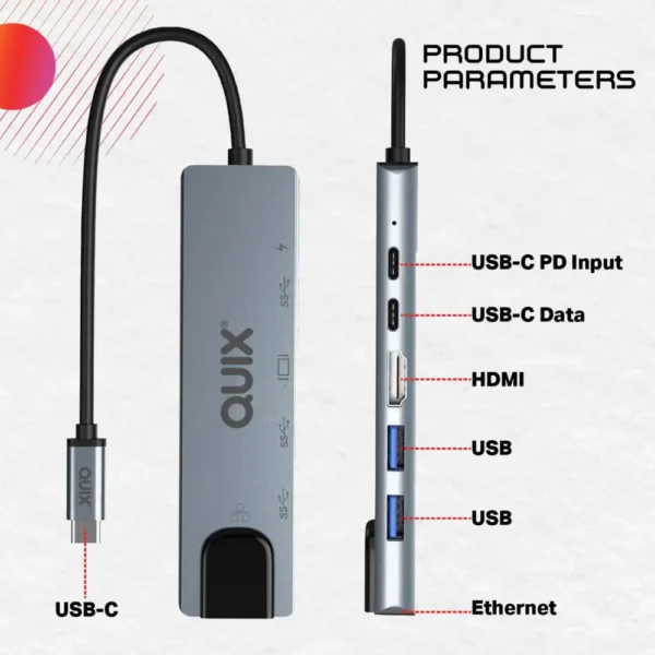 USB C-HDTV Multifunction Adapter - Image 3