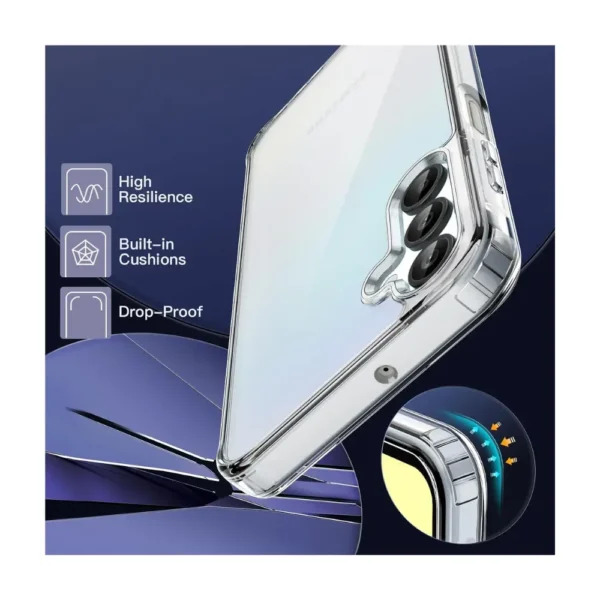 Samsung A15 Clear Case Cover - Image 2